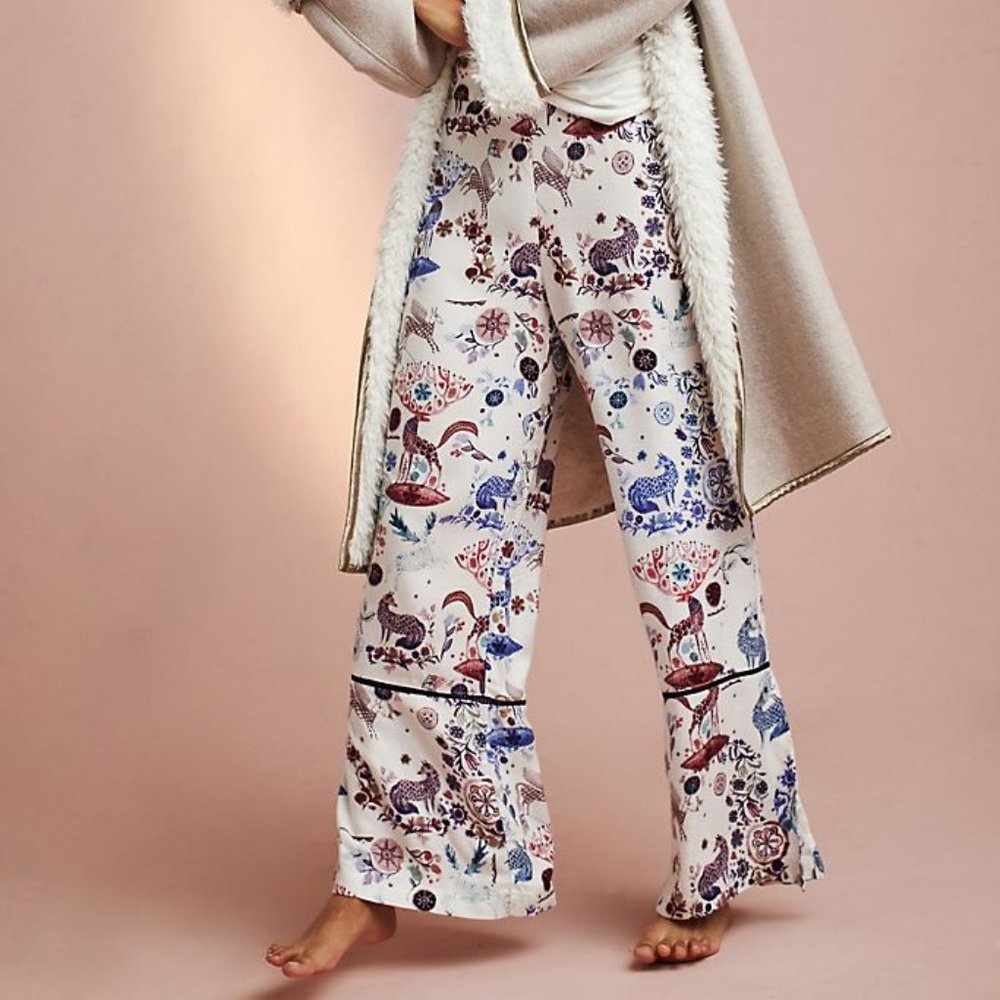 Anthropologie Lilka Wonderland Sleep Pajama Pants